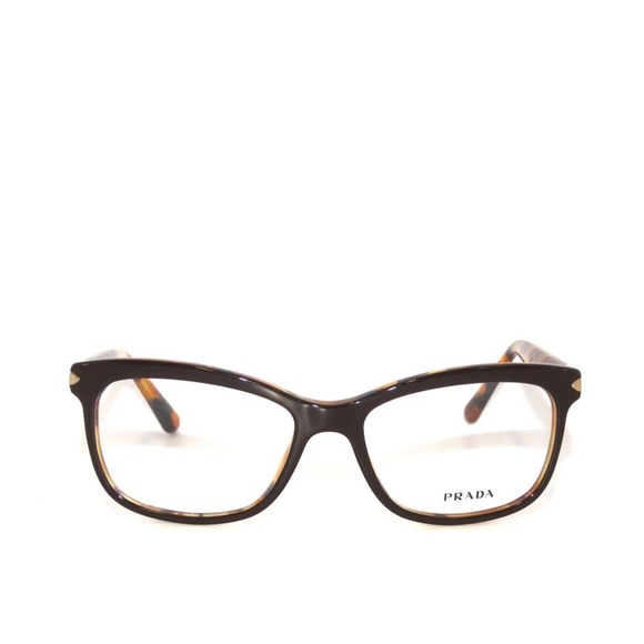 Prada 10R 10 UBS-1O1 55 Brown Eyeglasses - Picture 2 of 5